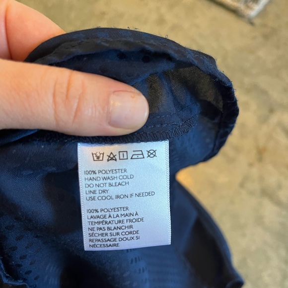 Pins & Needles Navy Blue Polka Dot Blouse! So cute! - Picture 4 of 4